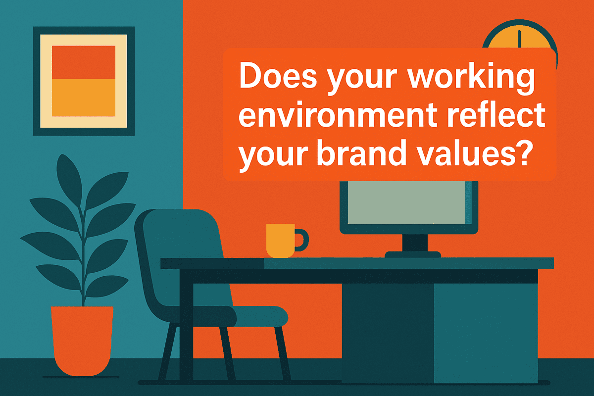 IS YOUR OFFICE SAYING WHAT YOUR BRAND STANDS FOR?